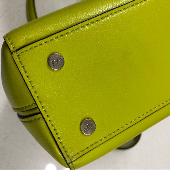 Auth Diane von Furstenberg DVF On the Go Mini Leather Crossbody Handbag - Picture 13 of 16